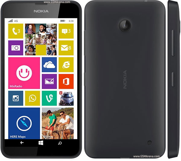 مشخصات کلی نوکیا Lumia 638